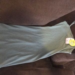 Olive green sundress